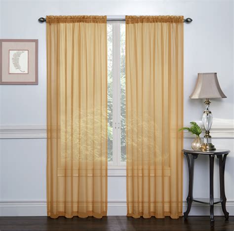 sheer curtains with gold thread